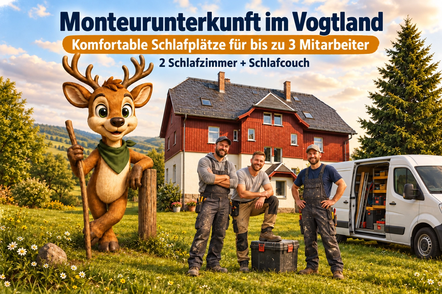 Monteurunterkunft OK-Ferien Muldenhammer